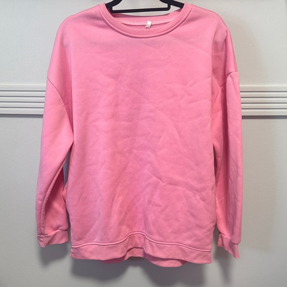 Pink Crewneck Sweatshirt